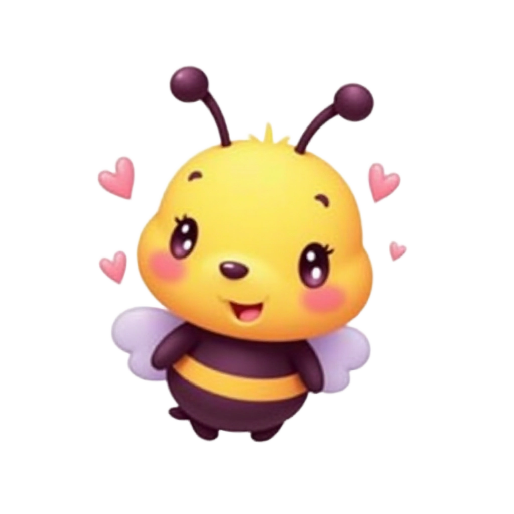 Cute Bee Character